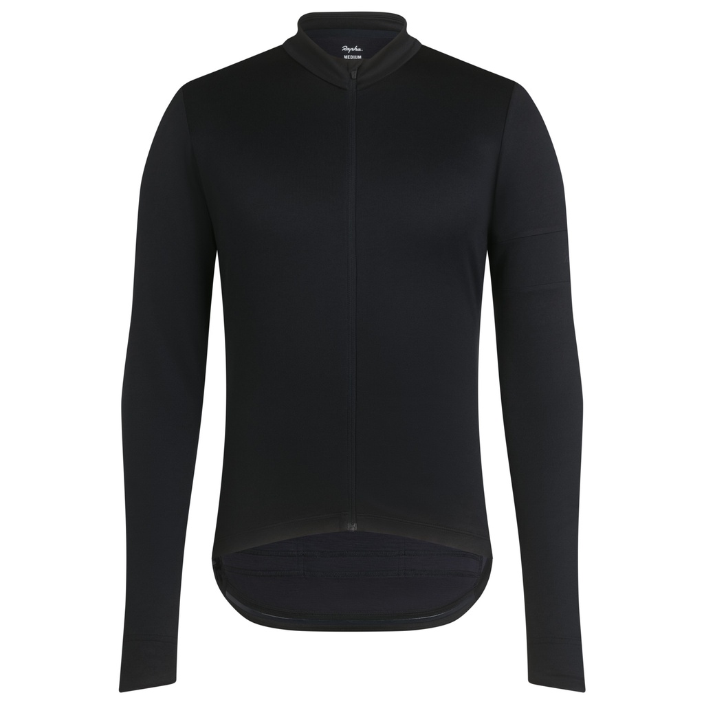 Men's Classic Long Sleeve Jersey - Small - Black/Black
