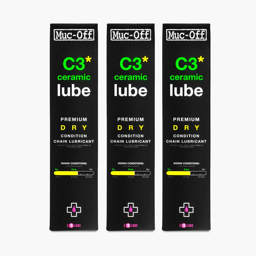 Lubricante seco cerámico Muc Off C3, 120 ml