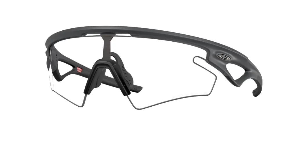 SUNGLASSES WITH CASE Sphaera Slash Carbon w/ Clr - Blk Photocromic