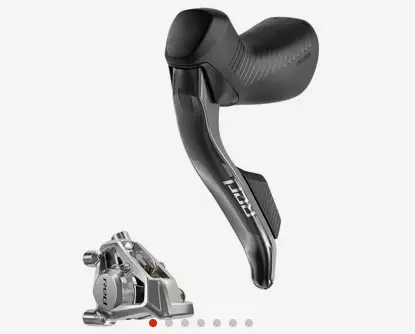 SRM DOBLEMANDO HIDRAULICO FLAT MOUNT RED E-TAP AXS E1 DELANTERO/IZQUIERDO 950MM