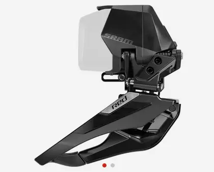 SRM DESVIADOR RED E-TAP AXS E1 BRAZE-ON 46T-56T (BATERIA NO INCLUIDA)