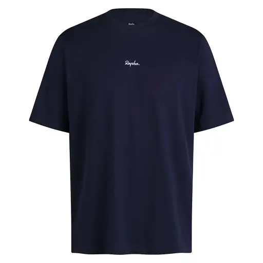 Camiseta de algodón para hombre - Azul marino oscuro/azul marino