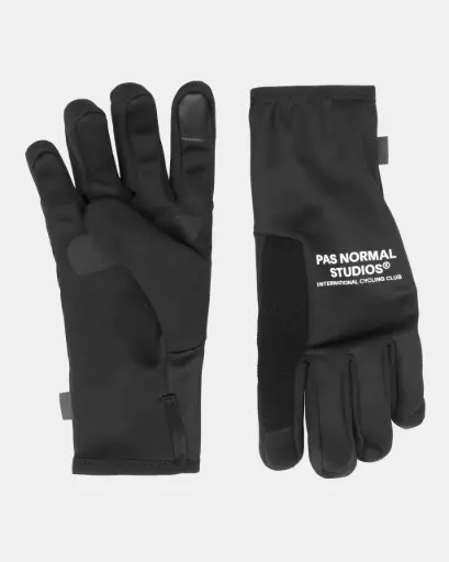 [NX2510AI] Logo Thermal Gloves - Black 