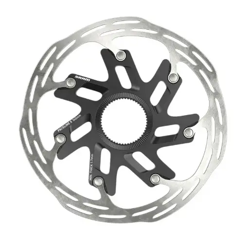 [109102] DISCO FRENO SRAM PACELINE X CENTERLOCK 160 mm NEGRO/PLATA